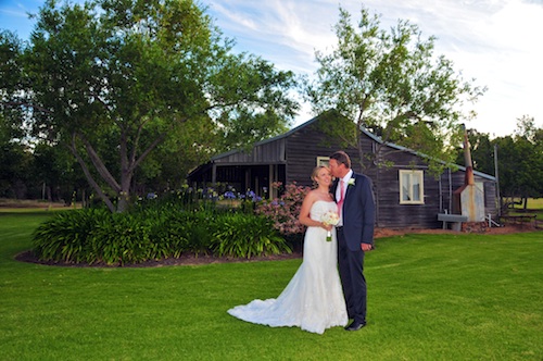 wedding day photo at flutes margaret river groupy