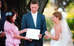 wedding at Old Broadwater Farm in Busselton