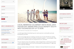 multi award-winning Celebrant Margaret River