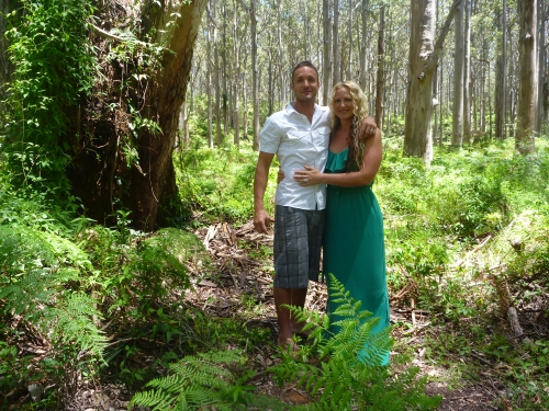 forest wedding love