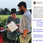 Sat 9 March 2019: Quickie Wedding Day