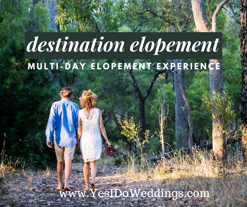Destination Elopement inc accommodation BOOKED