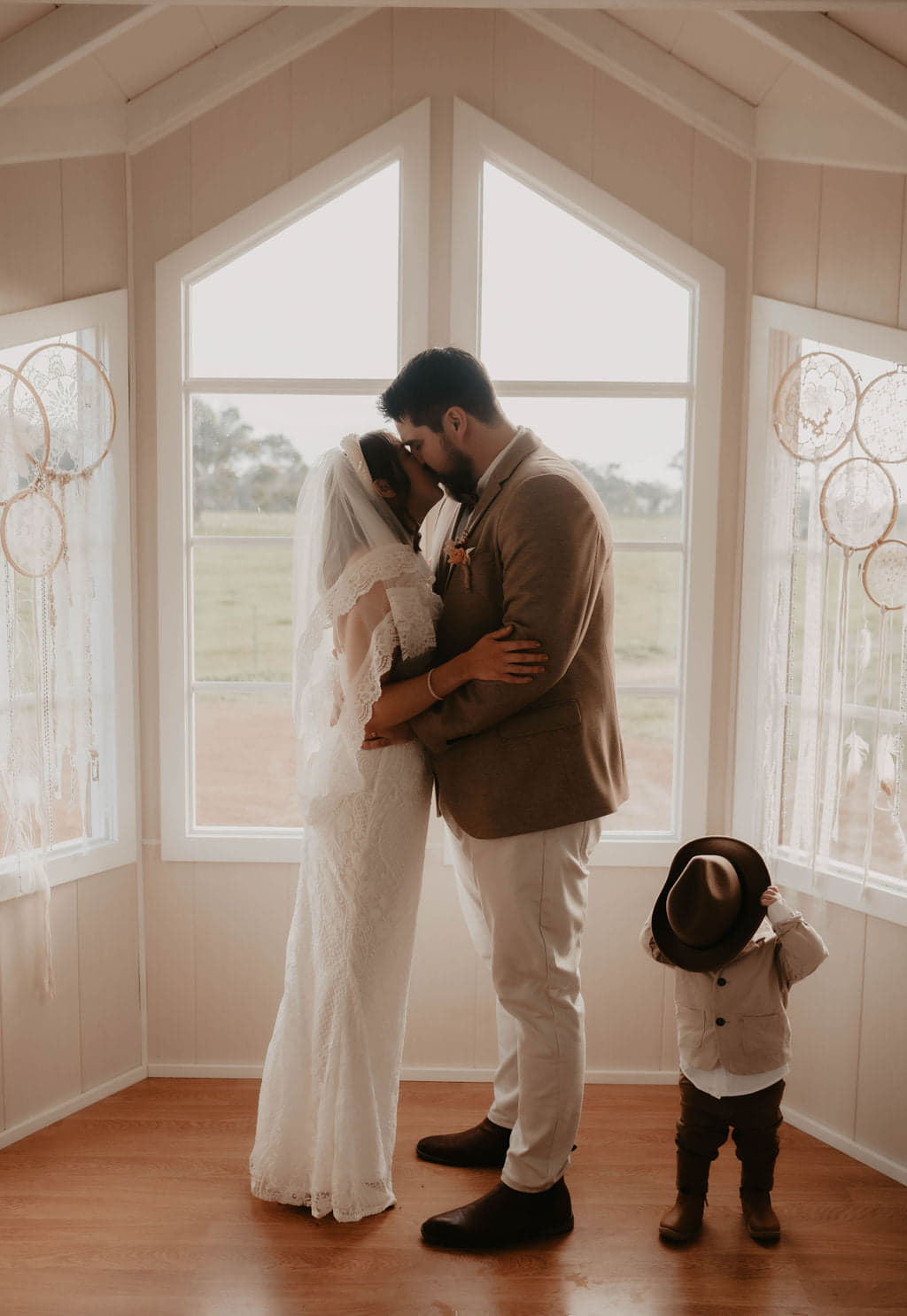 first kiss wedding margaret river