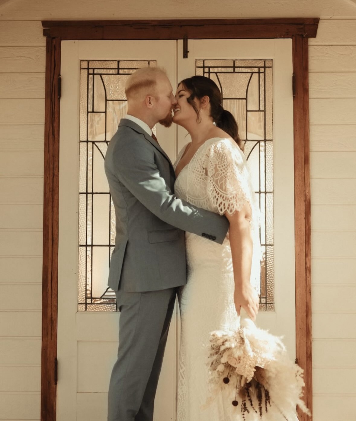 pop up wedding in big love tiny chapel at margaret river heartland